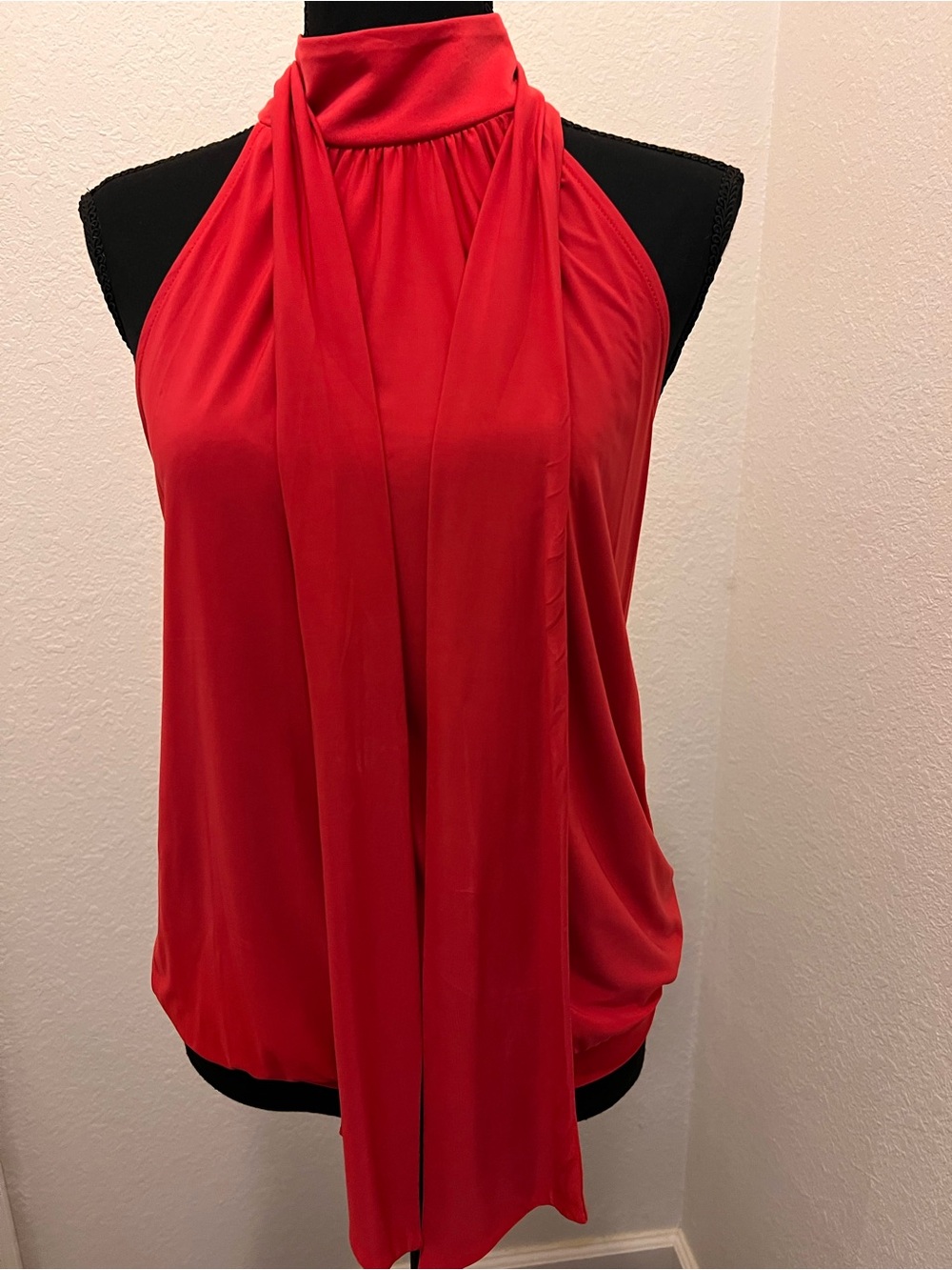 INC International Concepts Vibrant Red Top
